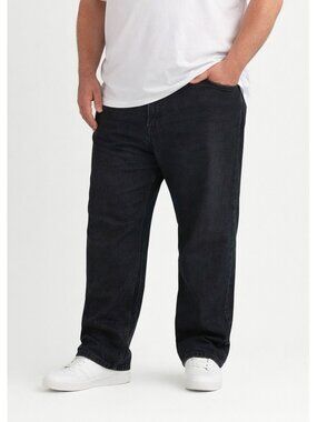 Big Dude Jeans Men's Size 54x31 Smokey Black Stretch Denim Straight Leg NWT